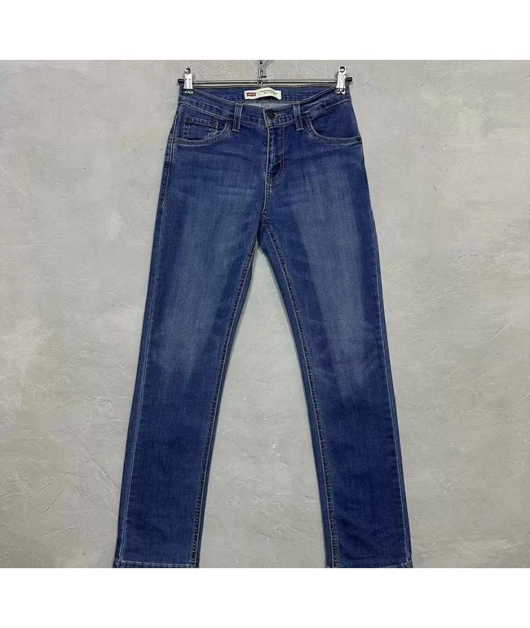 LEVI'S Синие джинсы слим, фото 9