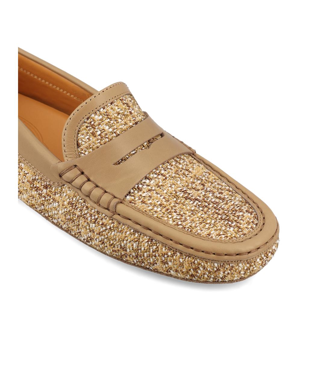 TOD'S Коричневые мокасины, фото 2