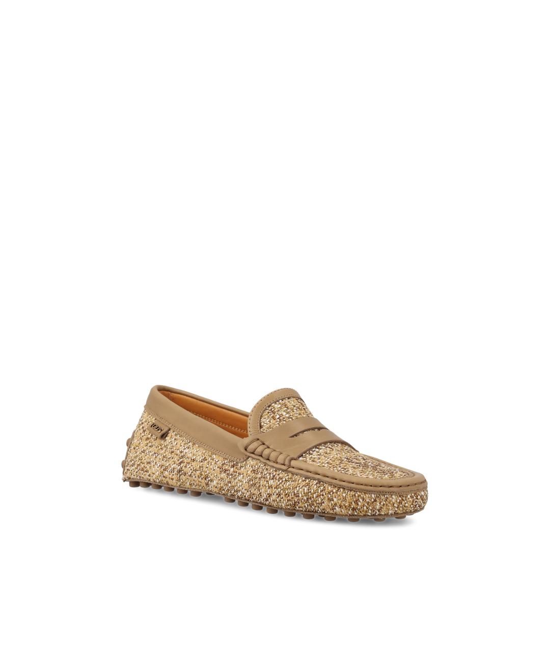 TOD'S Коричневые мокасины, фото 4