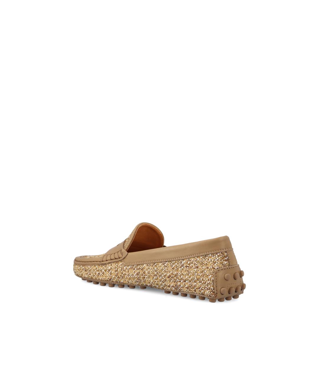TOD'S Коричневые мокасины, фото 3