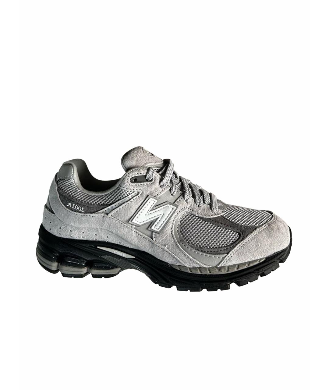 NEW BALANCE Серые низкие кроссовки / кеды, фото 1