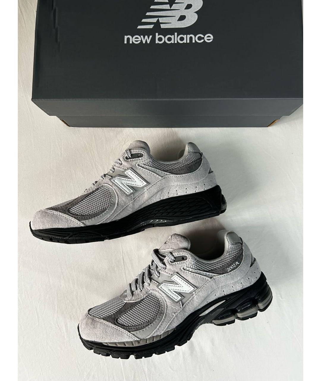 NEW BALANCE Серые низкие кроссовки / кеды, фото 4