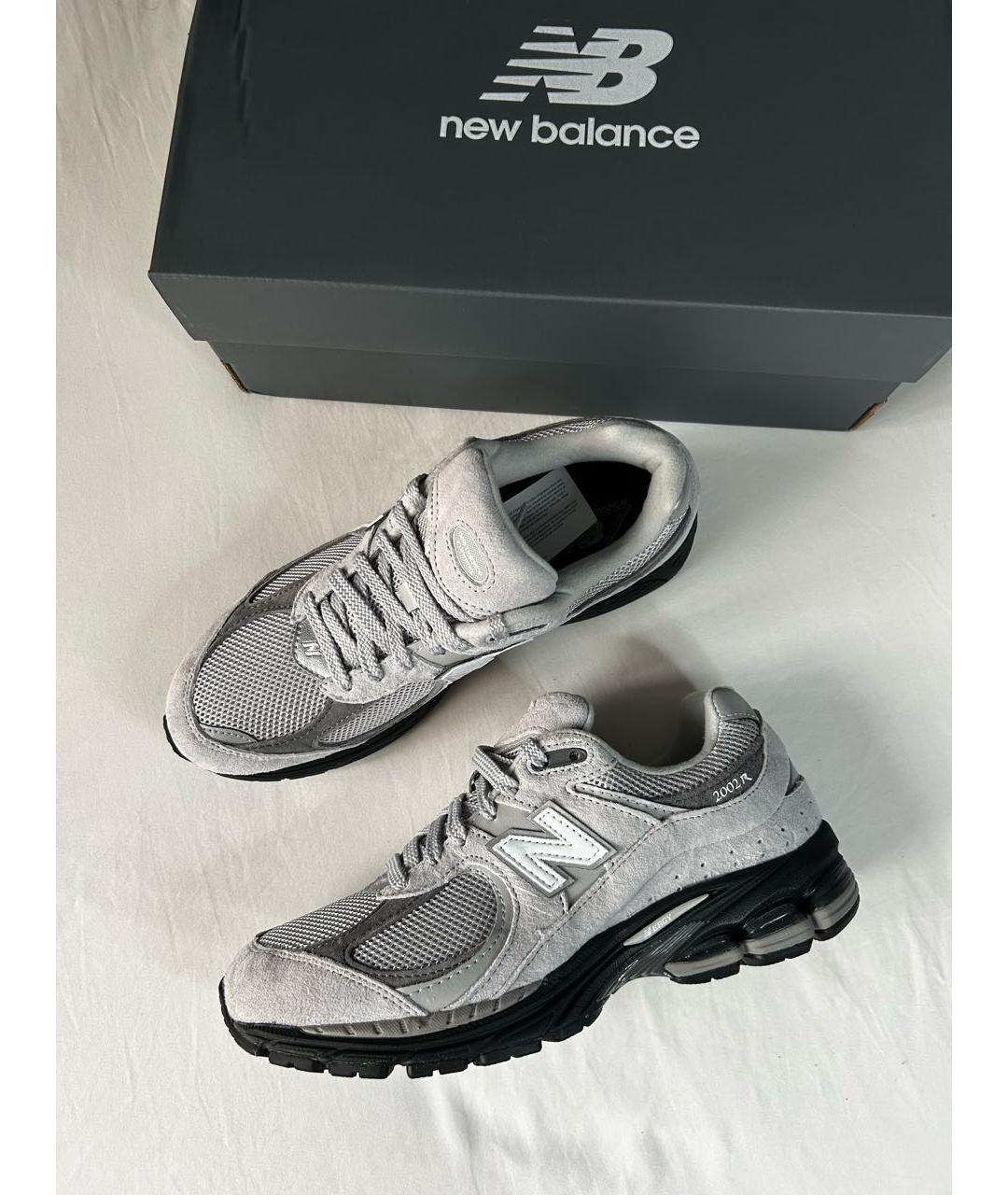 NEW BALANCE Серые низкие кроссовки / кеды, фото 3