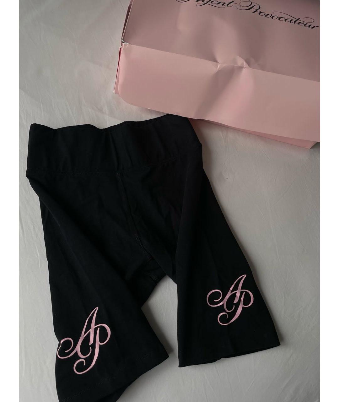 AGENT PROVOCATEUR Черные хлопковые шорты, фото 9