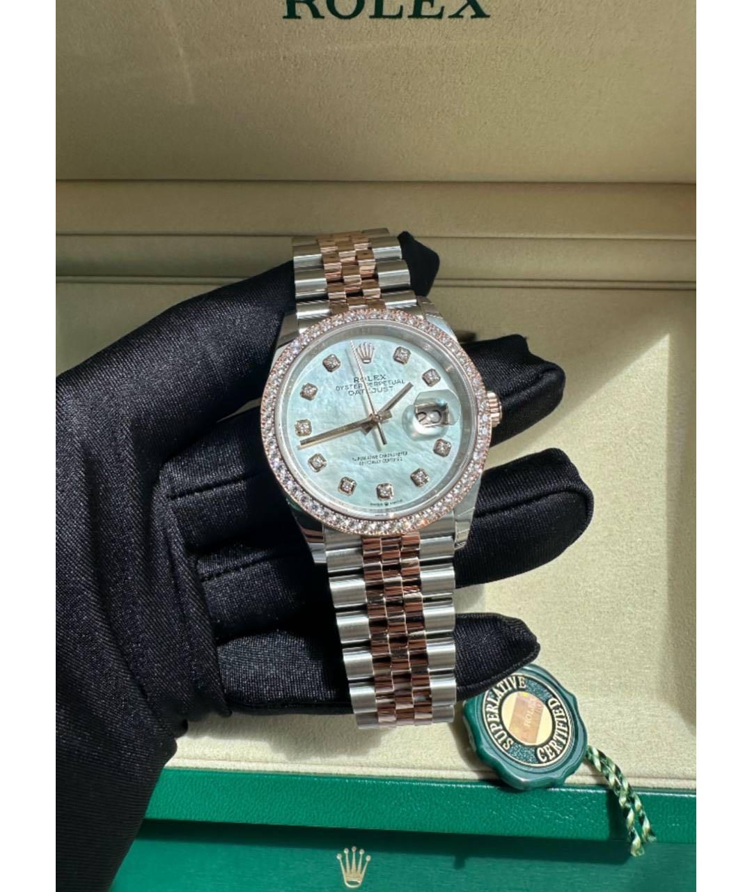 ROLEX Часы из розового золота, фото 5