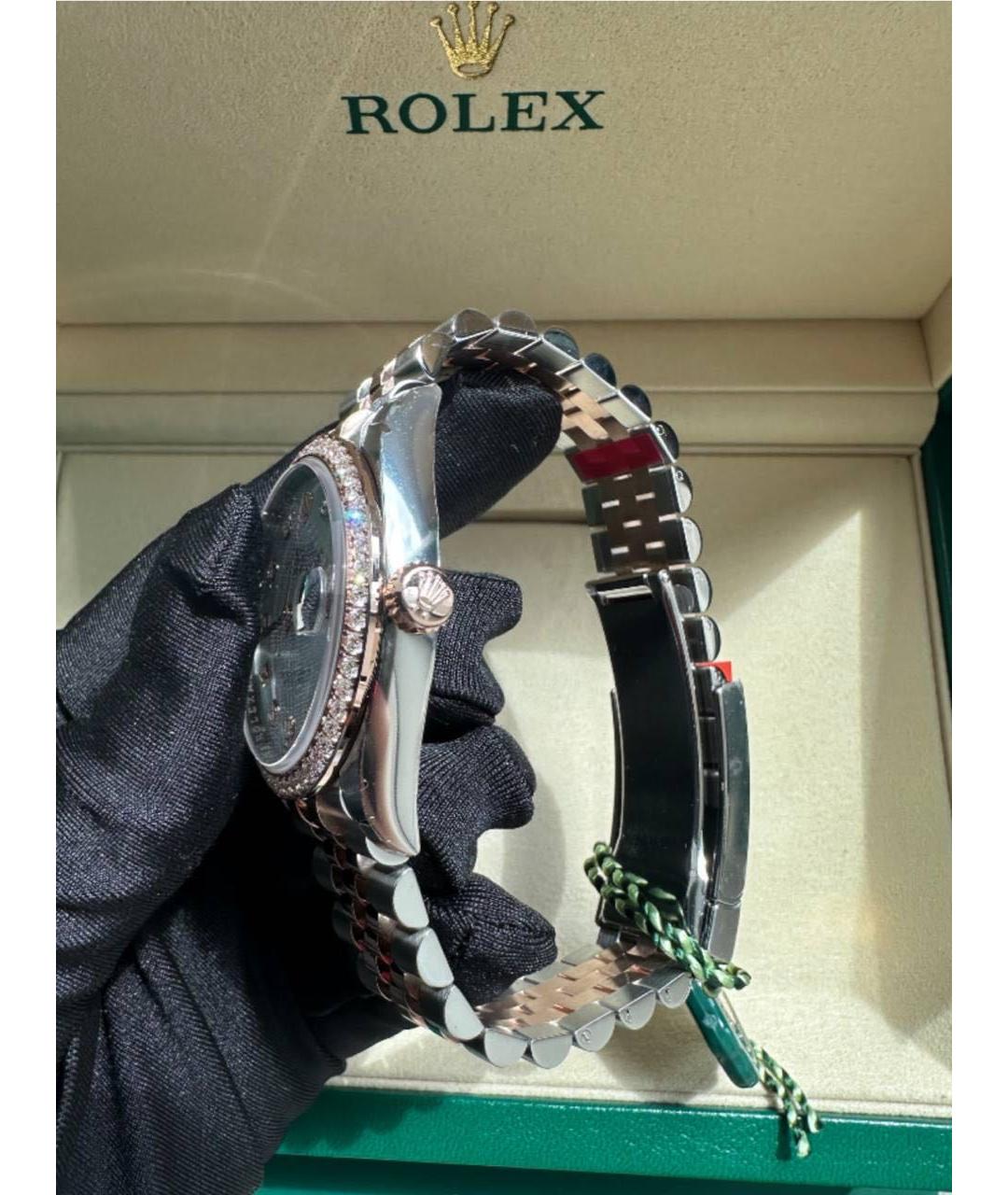 ROLEX Часы из розового золота, фото 2