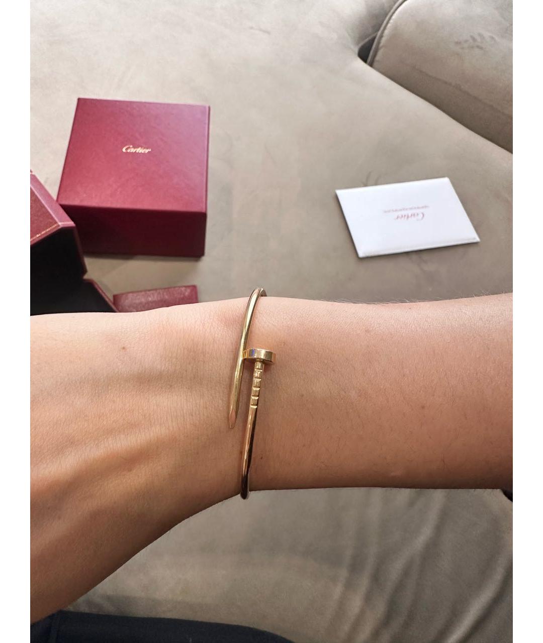 CARTIER Золотой браслет из розового золота, фото 3