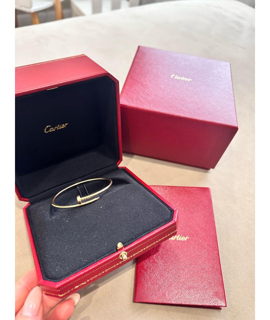 CARTIER Золотой браслет из розового золота, фото 4