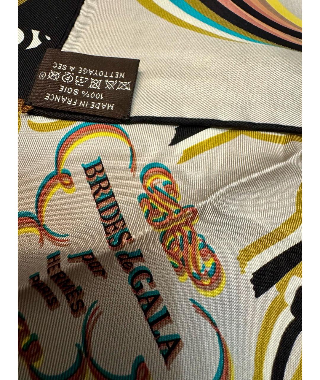 HERMES Шелковый платок, фото 2