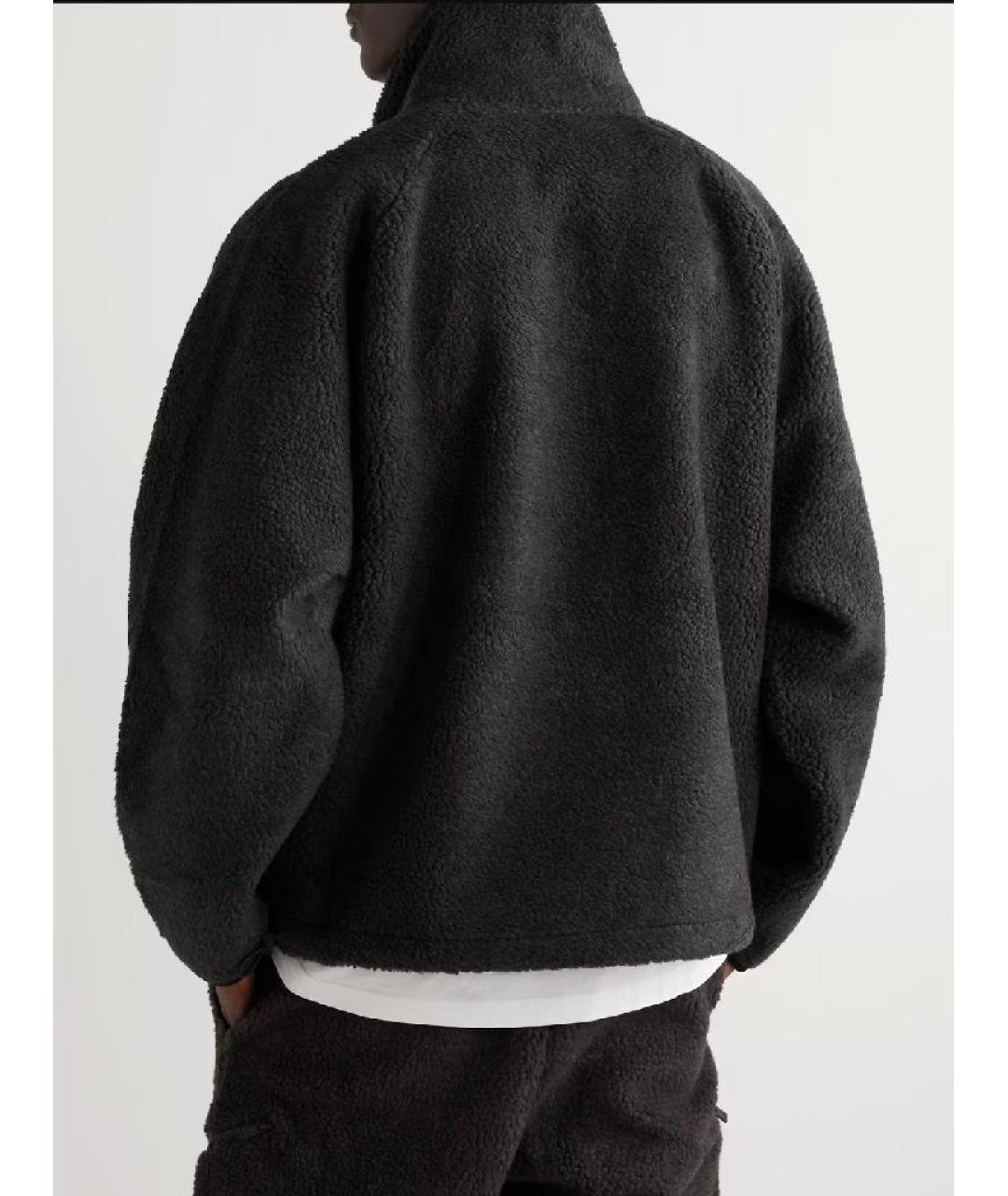 FEAR OF GOD ESSENTIALS Антрацитовая полиэстеровая куртка, фото 7