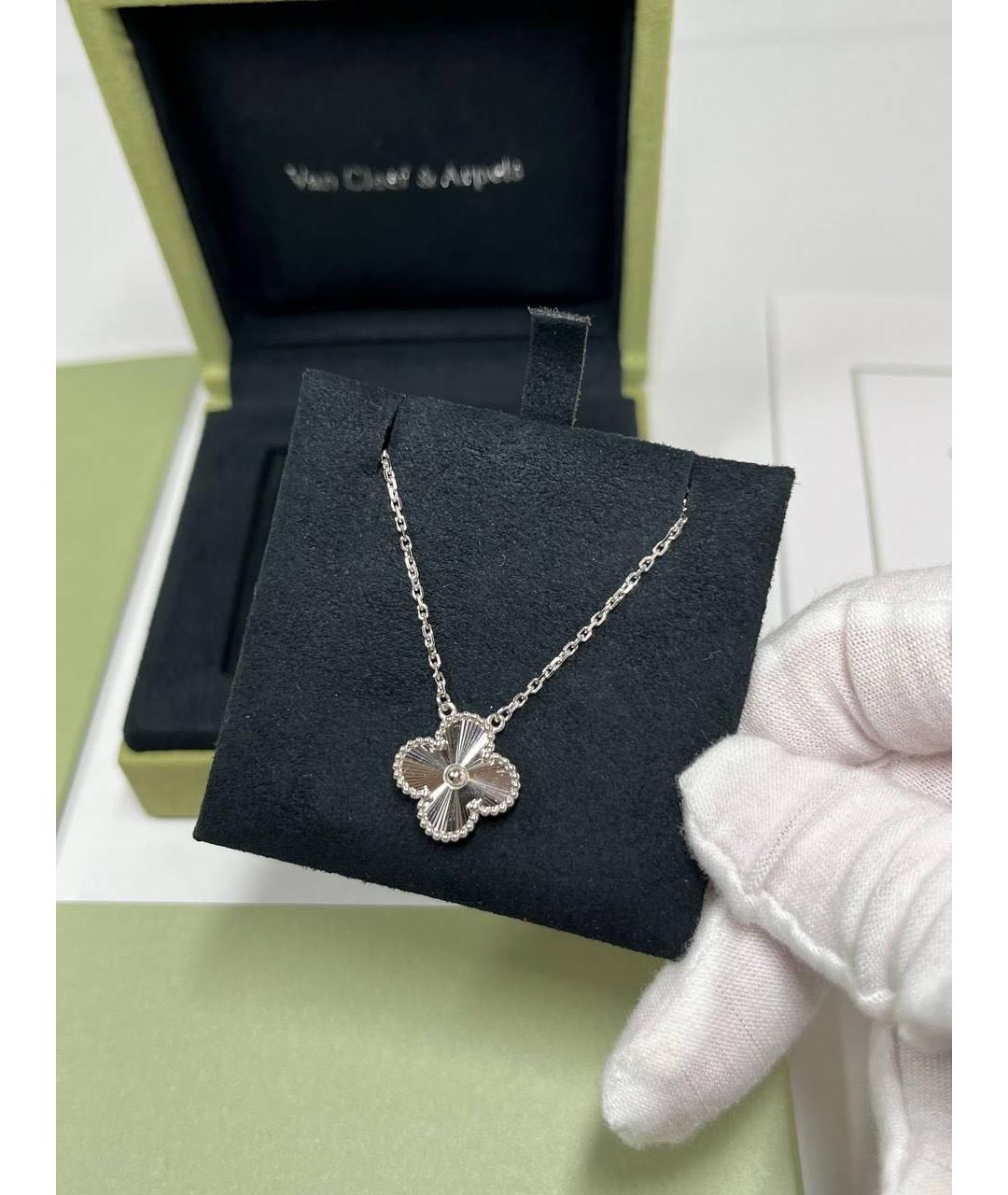 VAN CLEEF & ARPELS Серебряная подвеска из белого золота, фото 2