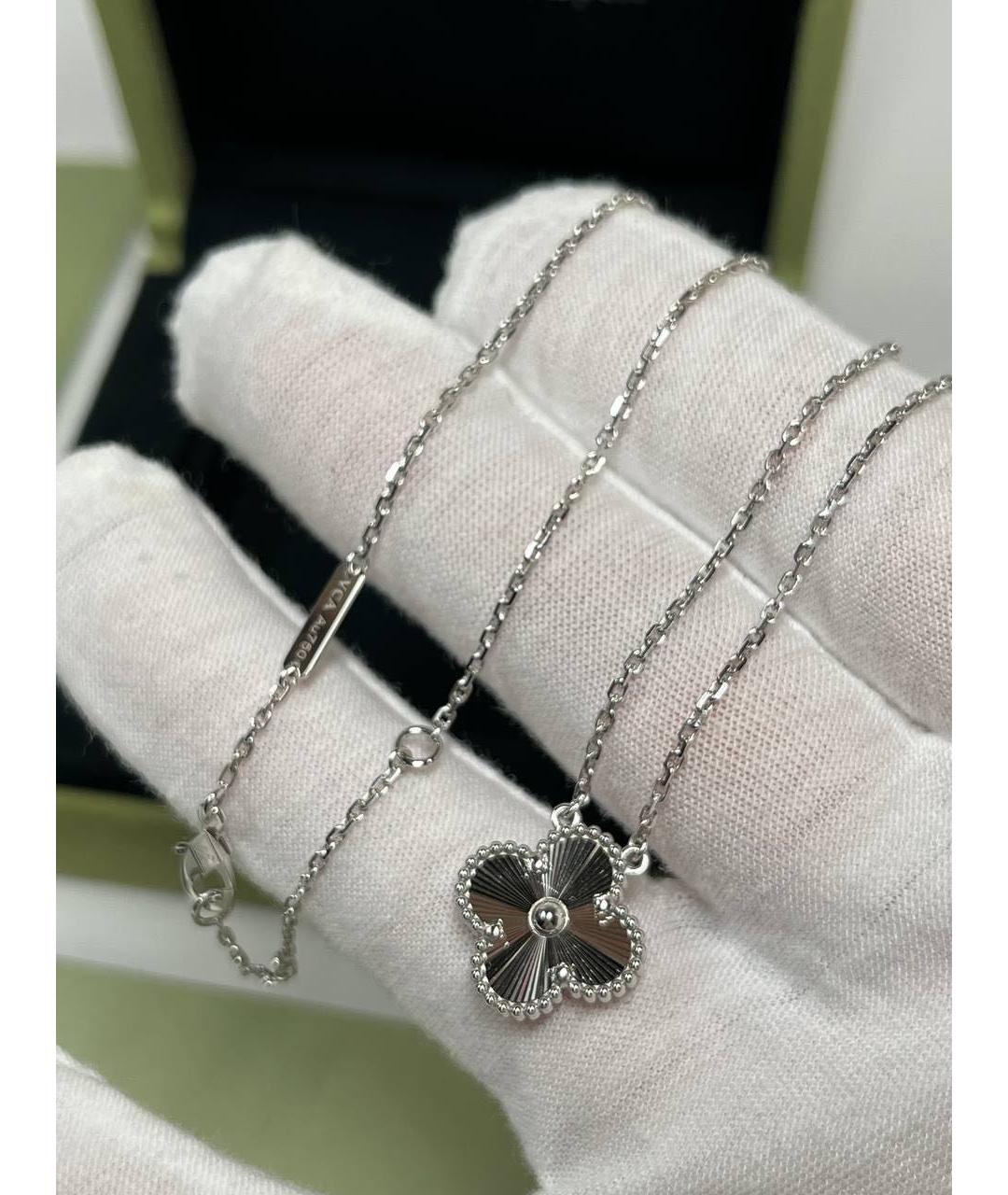 VAN CLEEF & ARPELS Серебряная подвеска из белого золота, фото 7