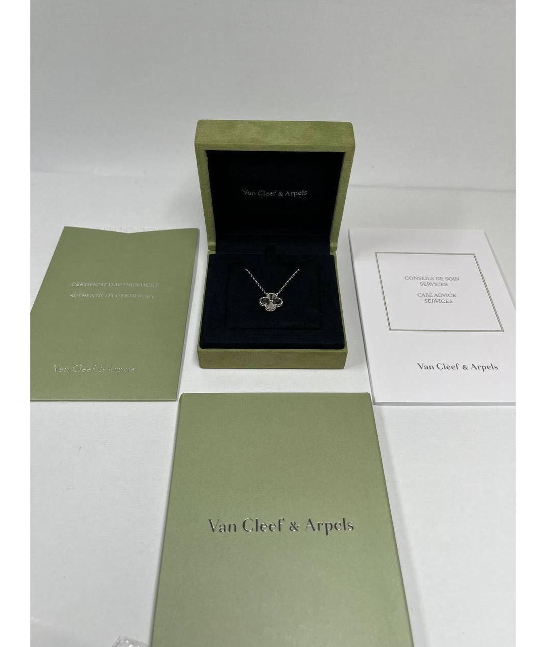 VAN CLEEF & ARPELS Серебряная подвеска из белого золота, фото 4