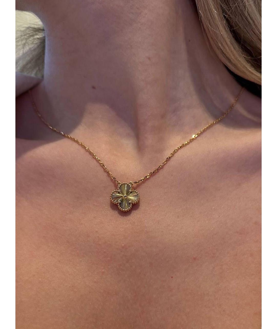 VAN CLEEF & ARPELS Серебряная подвеска из белого золота, фото 4