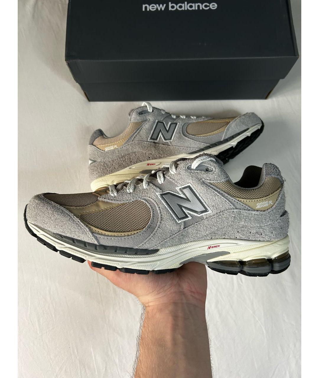 NEW BALANCE Серые низкие кроссовки / кеды, фото 2