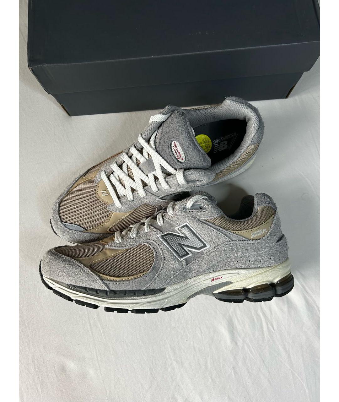 NEW BALANCE Серые низкие кроссовки / кеды, фото 3