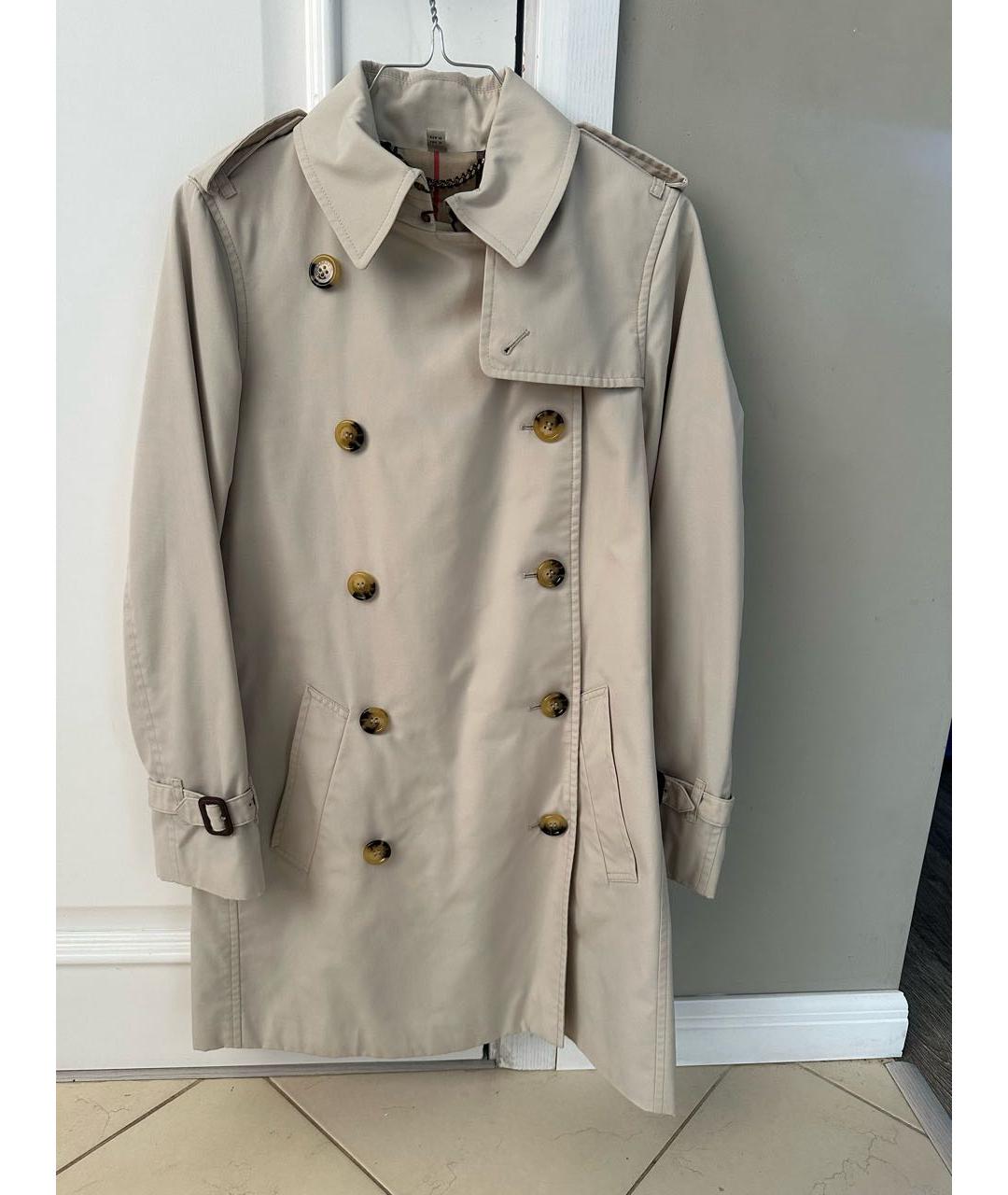 BURBERRY Бежевый тренч/плащ, фото 5