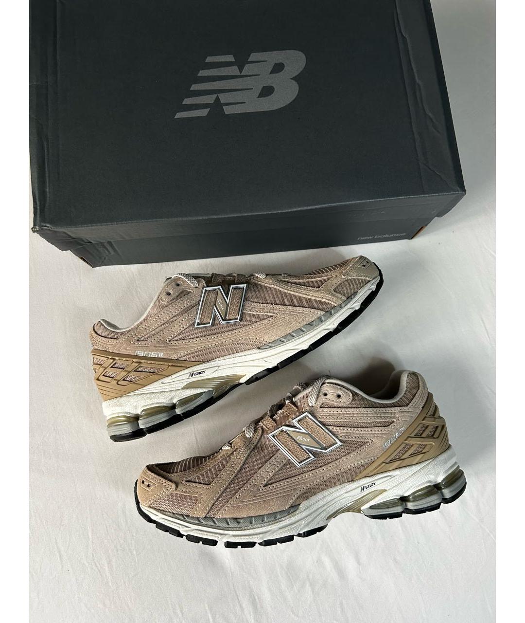 NEW BALANCE Бежевые низкие кроссовки / кеды, фото 4