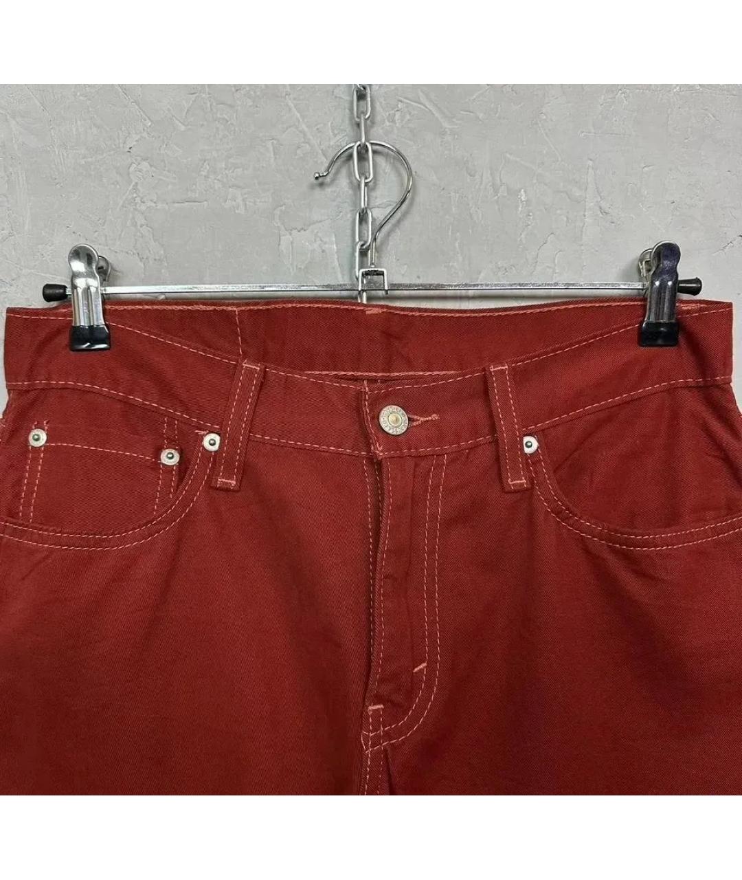 LEVI'S Бордовые брюки чинос, фото 4