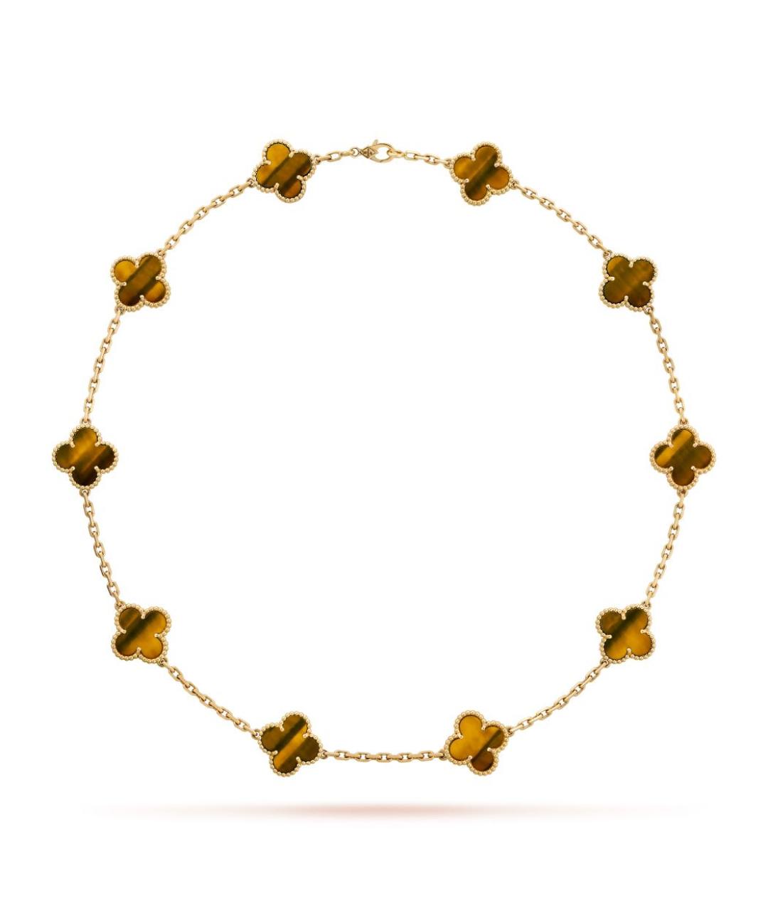VAN CLEEF & ARPELS Оранжевое колье из желтого золота, фото 7