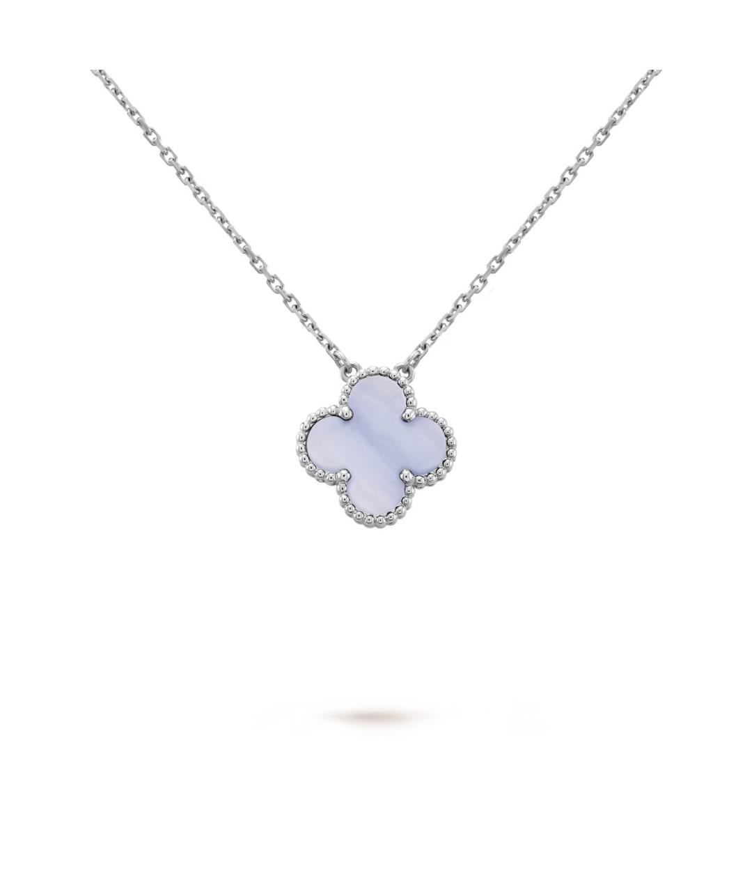 VAN CLEEF & ARPELS Фиолетовая подвеска из белого золота, фото 7