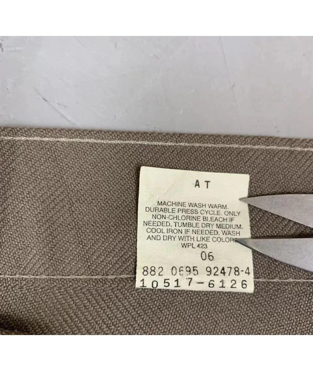 LEVI'S Коричневые брюки чинос, фото 6