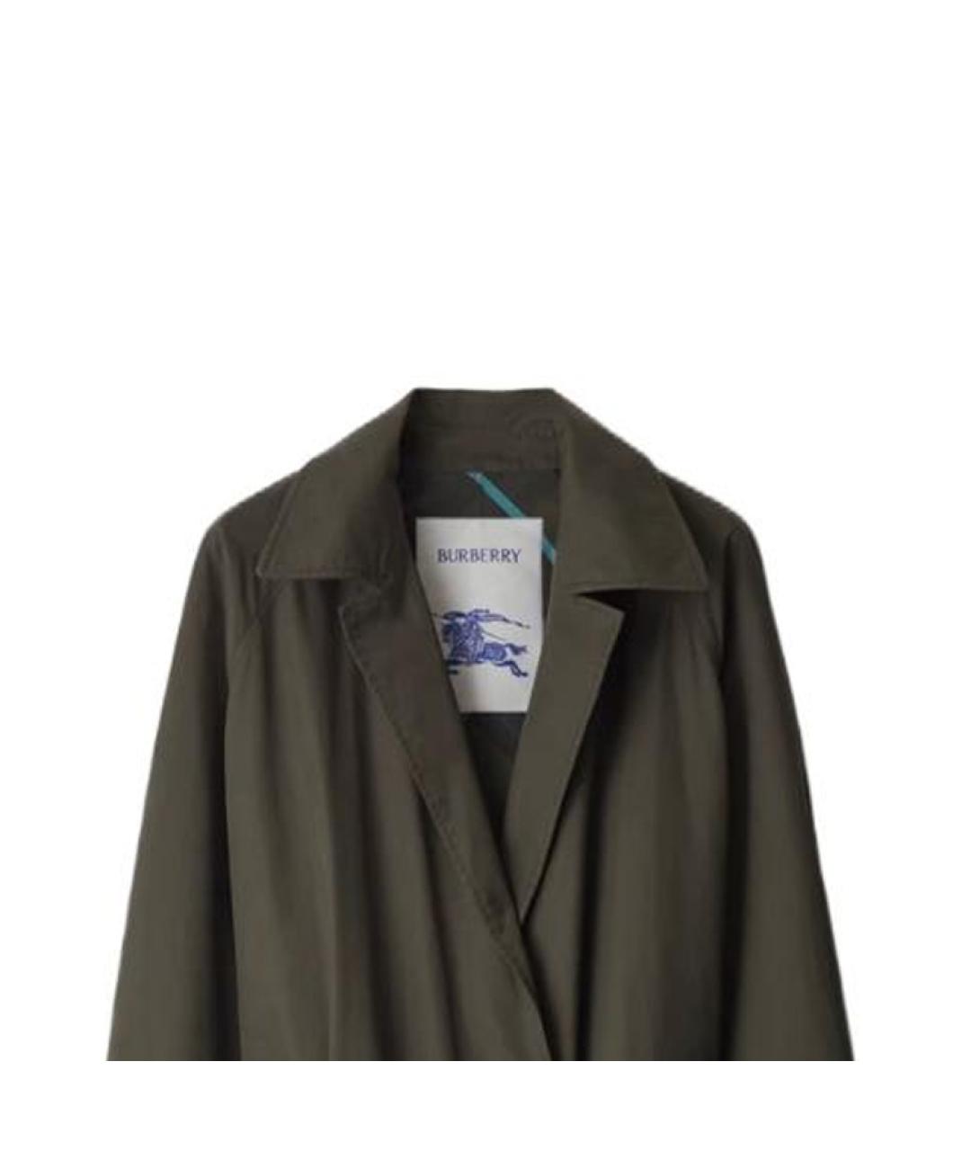 BURBERRY Коричневый тренч / плащ, фото 3