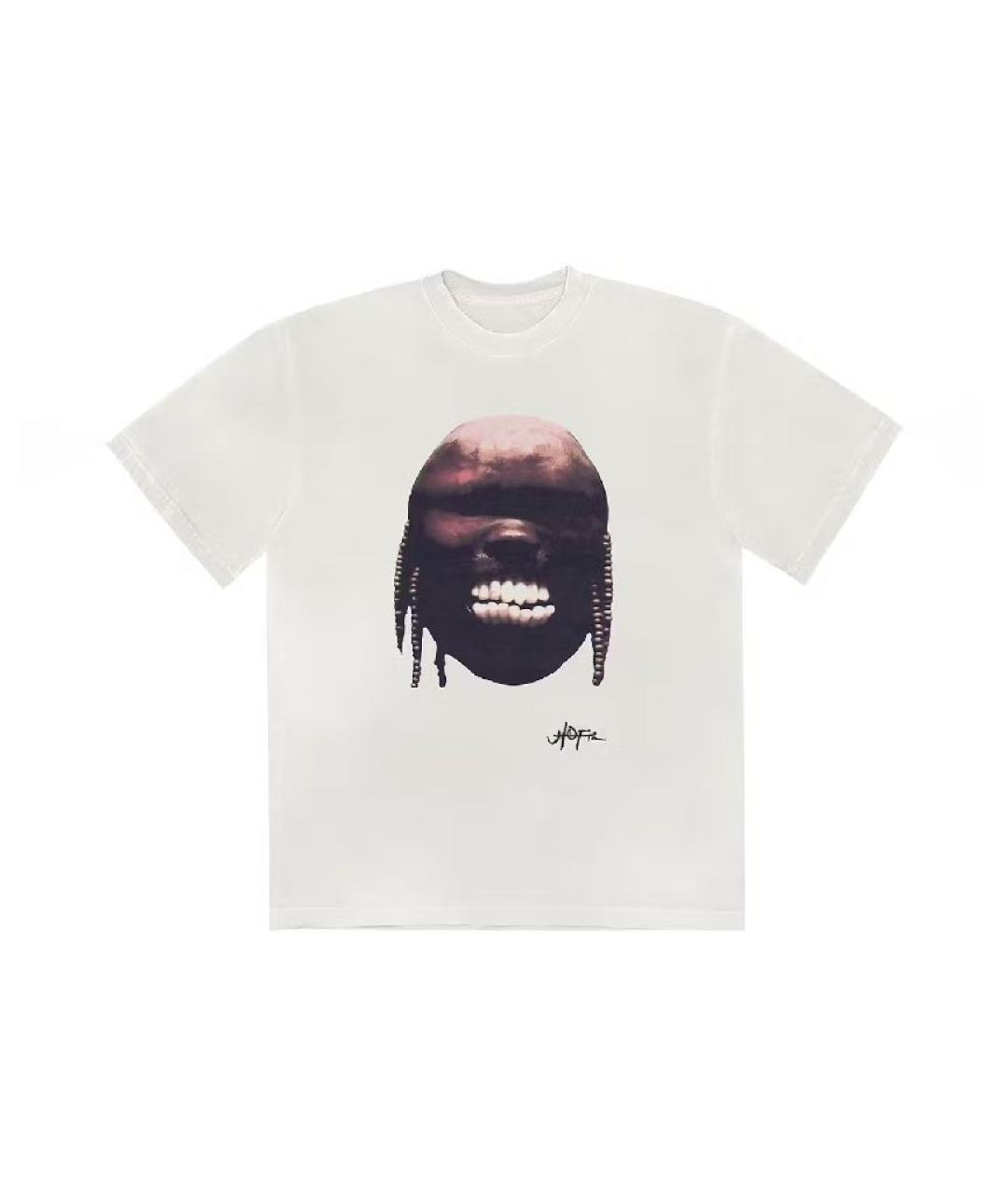 CACTUS JACK BY TRAVIS SCOTT Белая хлопковая футболка, фото 1