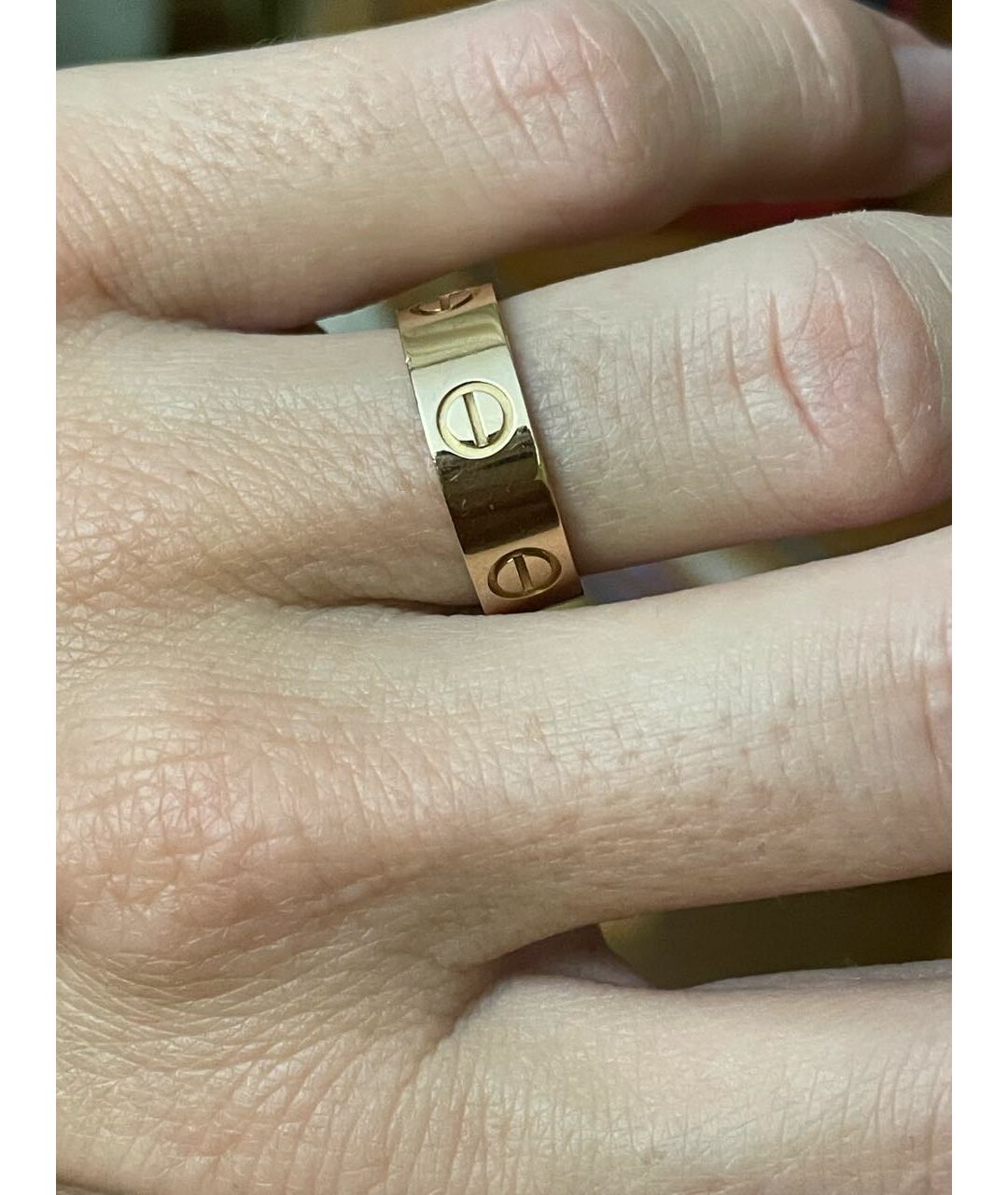 CARTIER Золотое кольцо из розового золота, фото 3