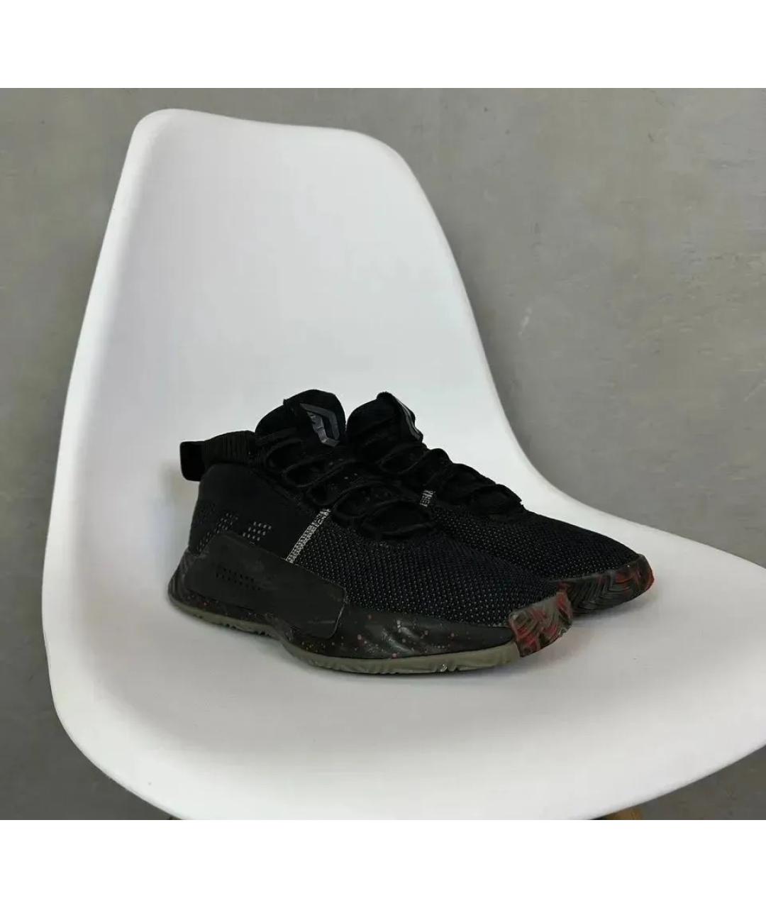ADIDAS Черные высокие кроссовки / кеды, фото 2