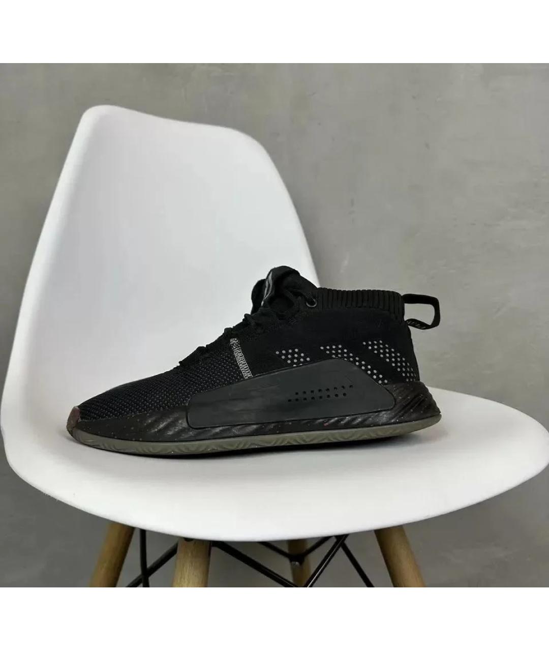 ADIDAS Черные высокие кроссовки / кеды, фото 3