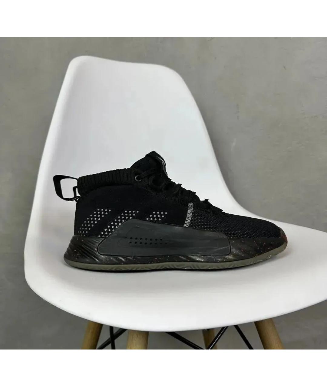 ADIDAS Черные высокие кроссовки / кеды, фото 4
