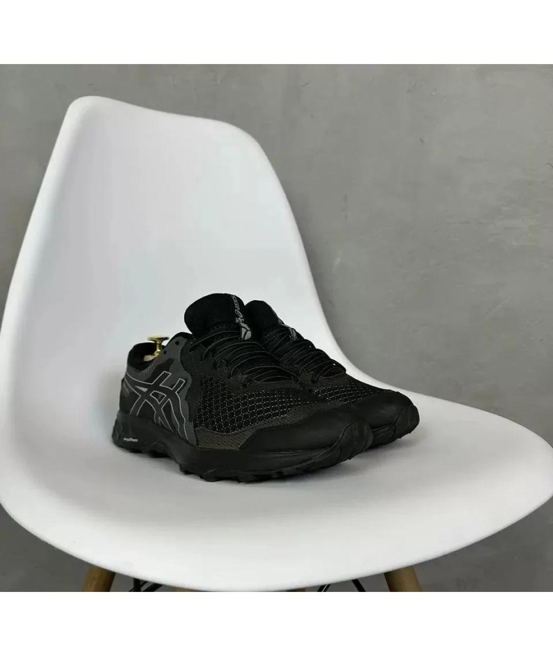 ASICS Черные низкие кроссовки / кеды, фото 4