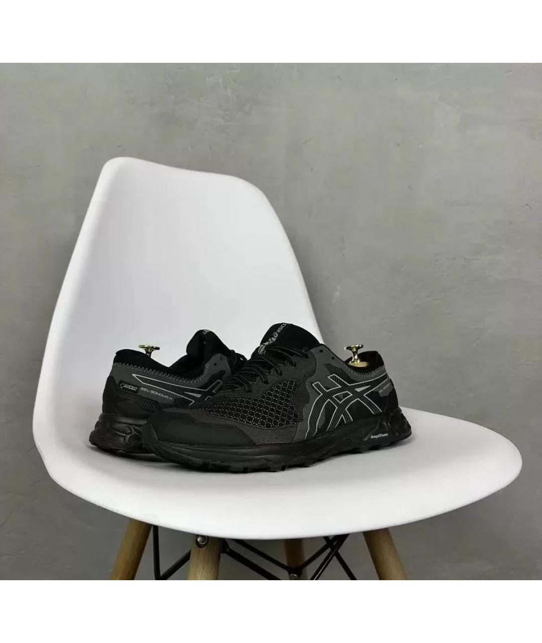 ASICS Черные низкие кроссовки / кеды, фото 10