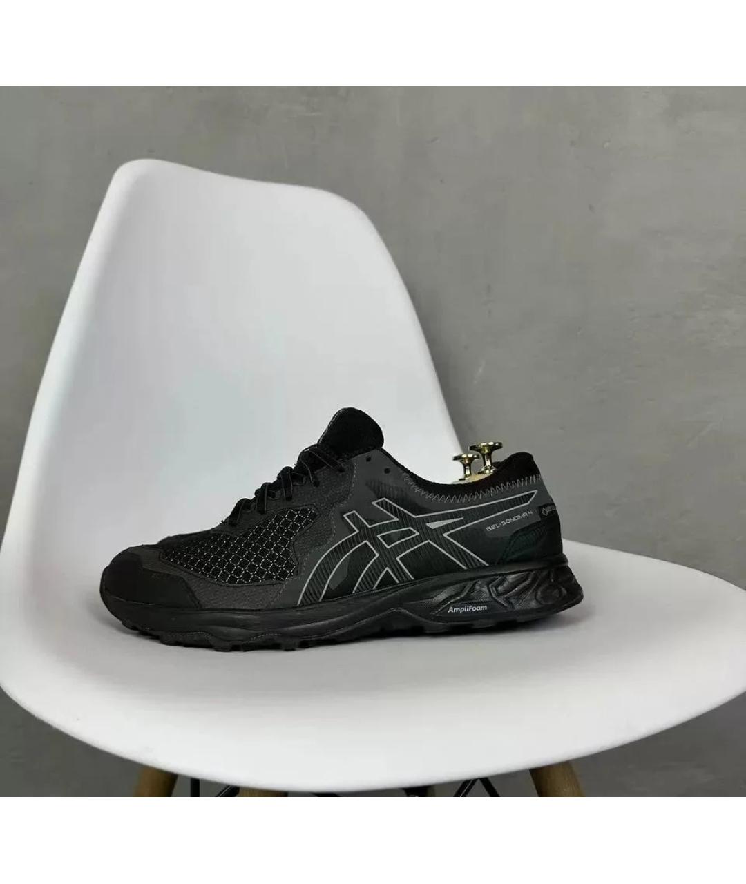 ASICS Черные низкие кроссовки / кеды, фото 5