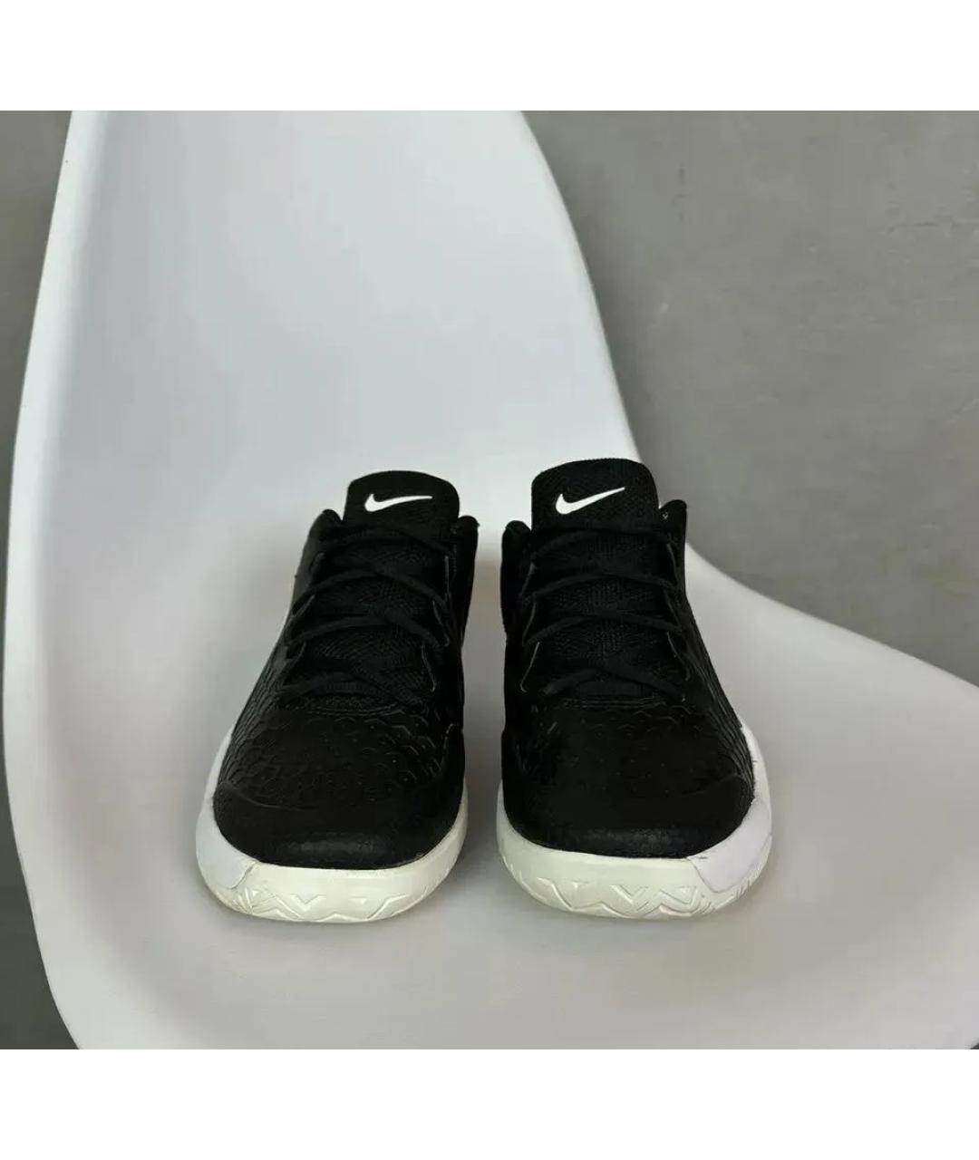 NIKE Черные низкие кроссовки / кеды, фото 4