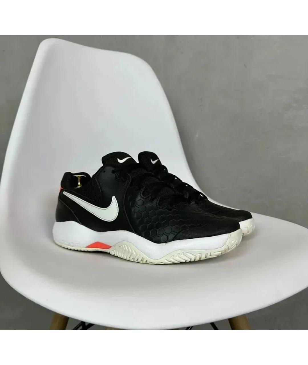 NIKE Черные низкие кроссовки / кеды, фото 3