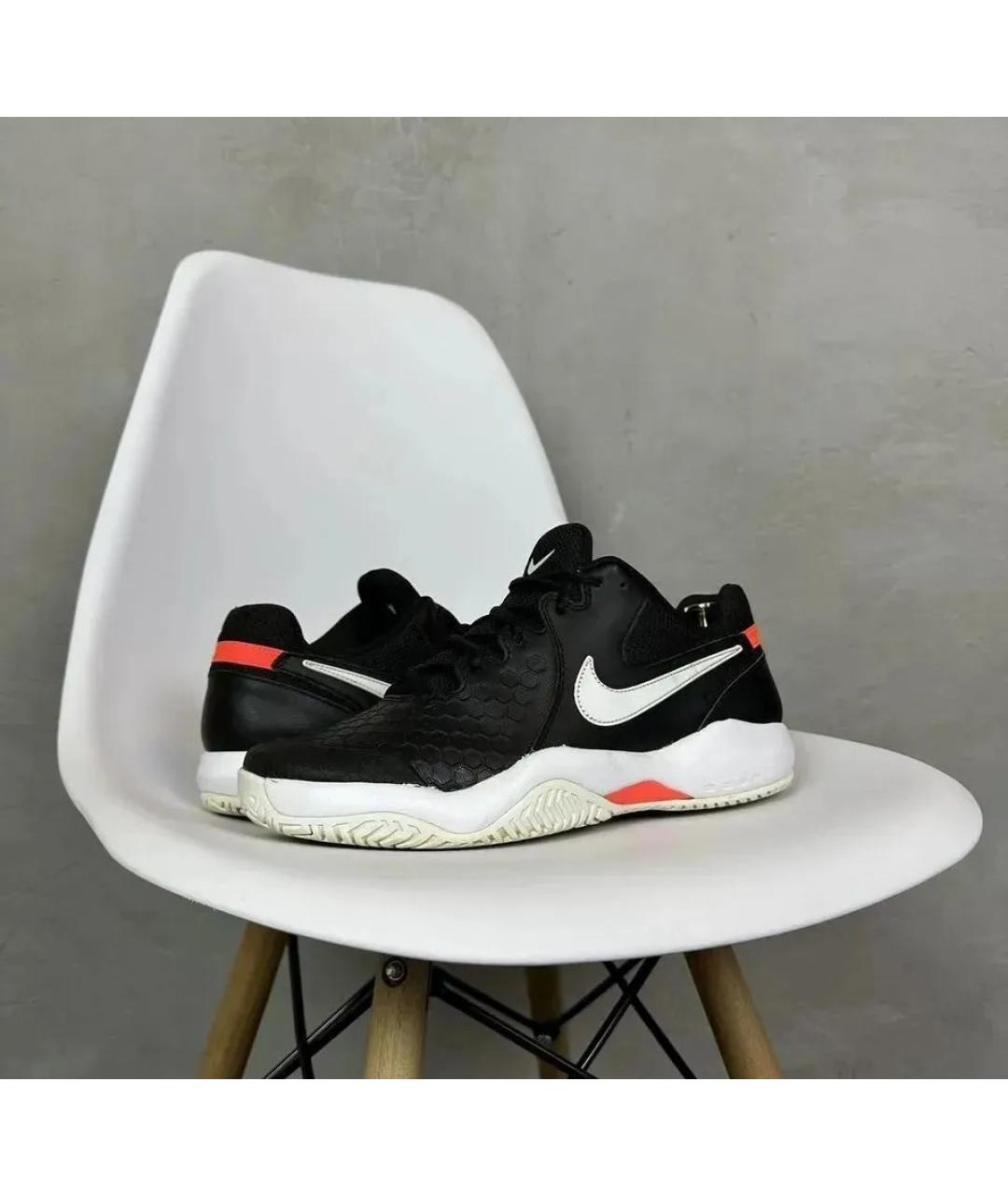 NIKE Черные низкие кроссовки / кеды, фото 9