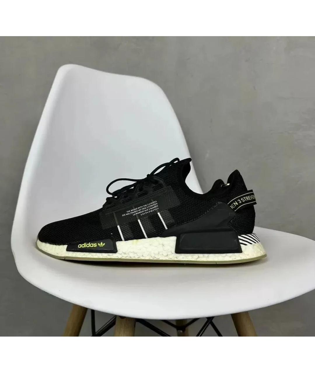 ADIDAS Черные низкие кроссовки / кеды, фото 4