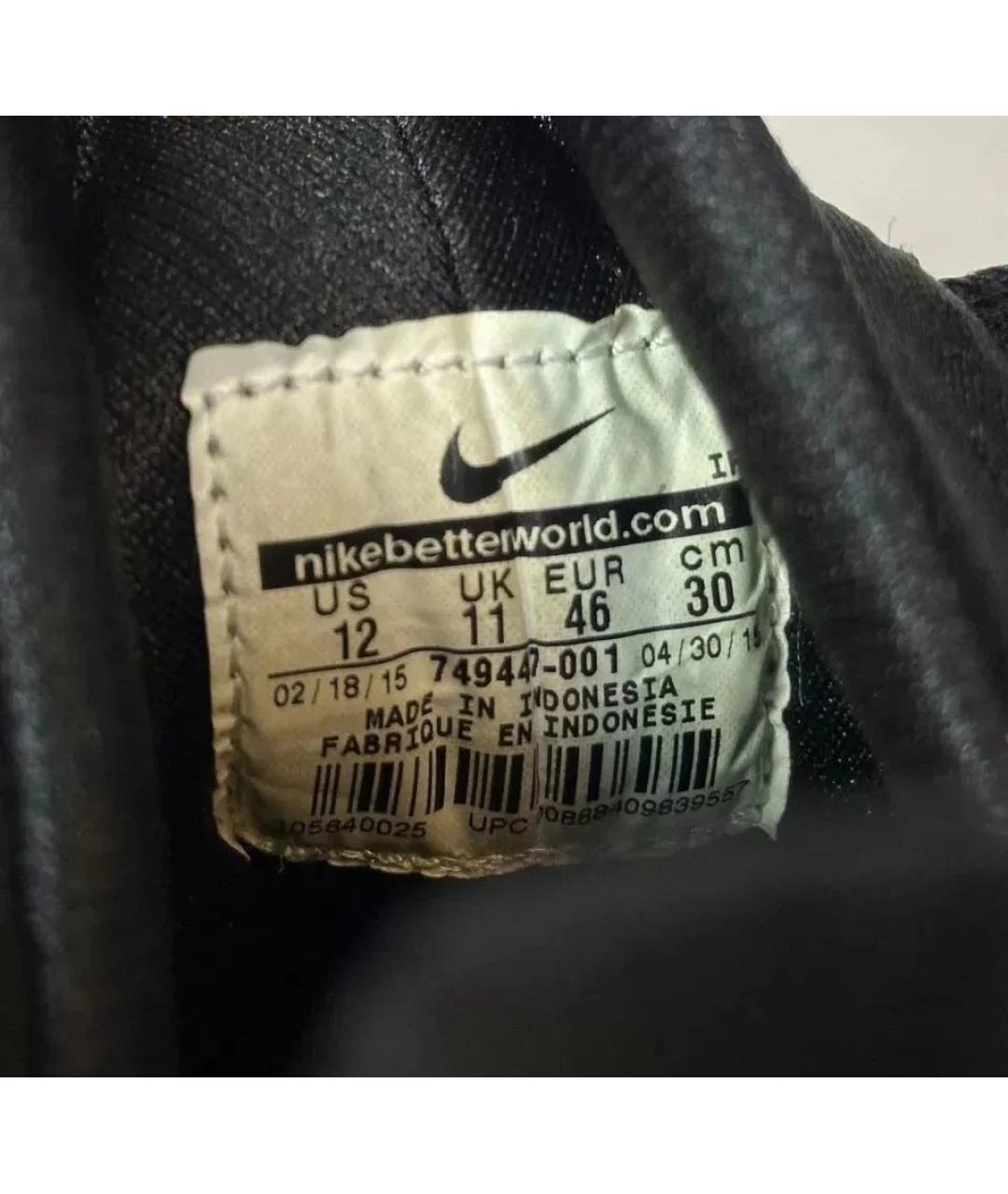 NIKE Черные низкие кроссовки / кеды, фото 7