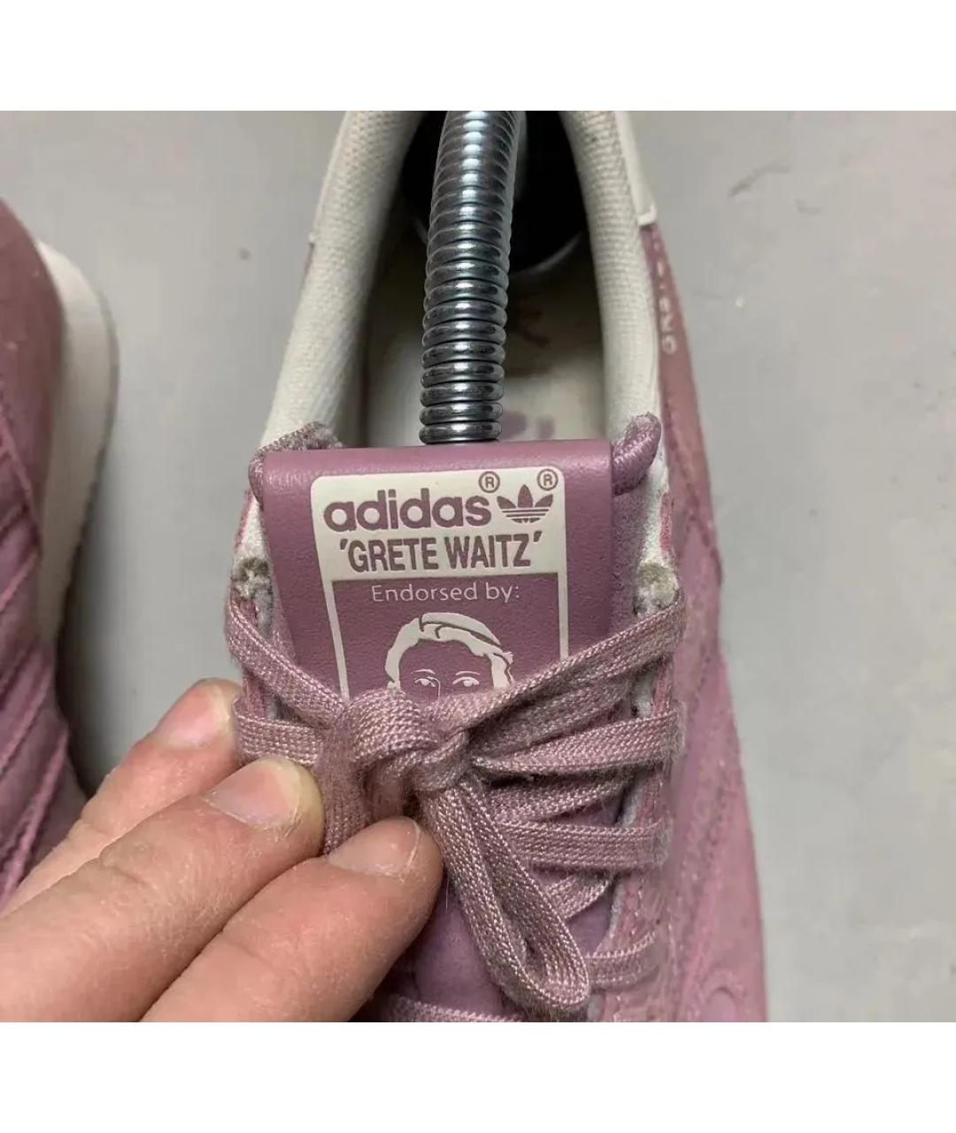 ADIDAS Розовые кроссовки, фото 3