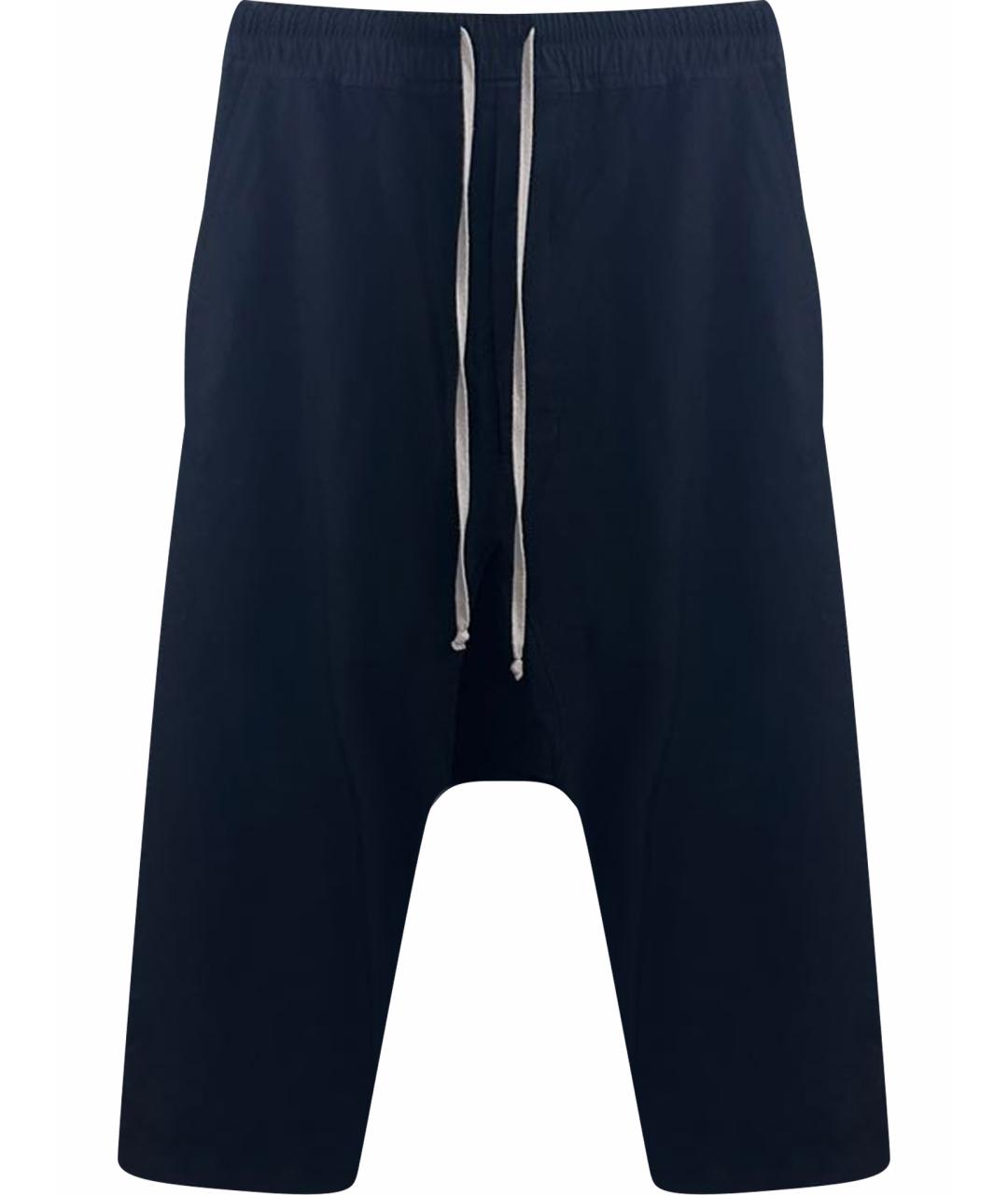 RICK OWENS Черные шерстяные классические брюки, фото 1