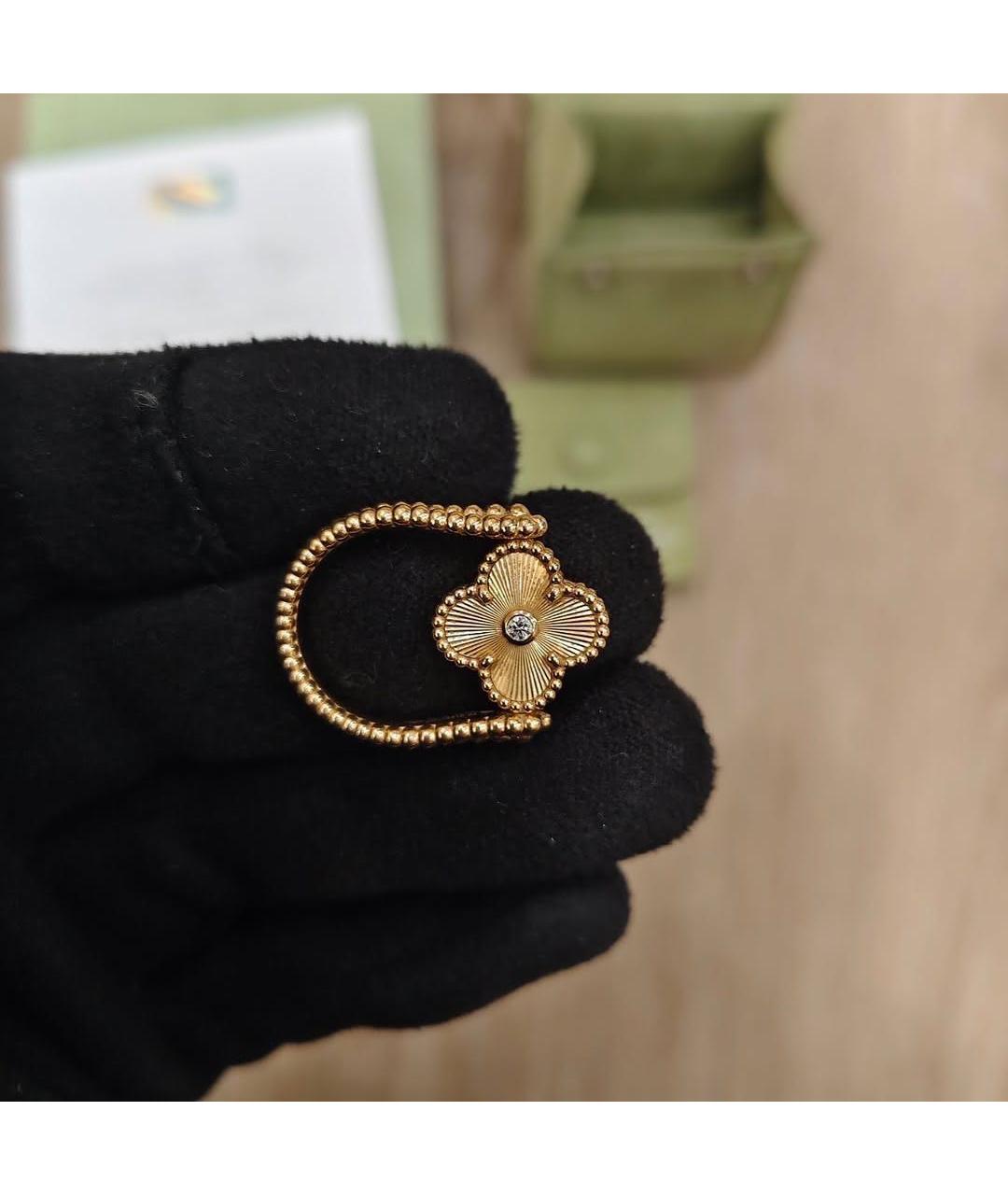 VAN CLEEF & ARPELS Синее кольцо из желтого золота, фото 6