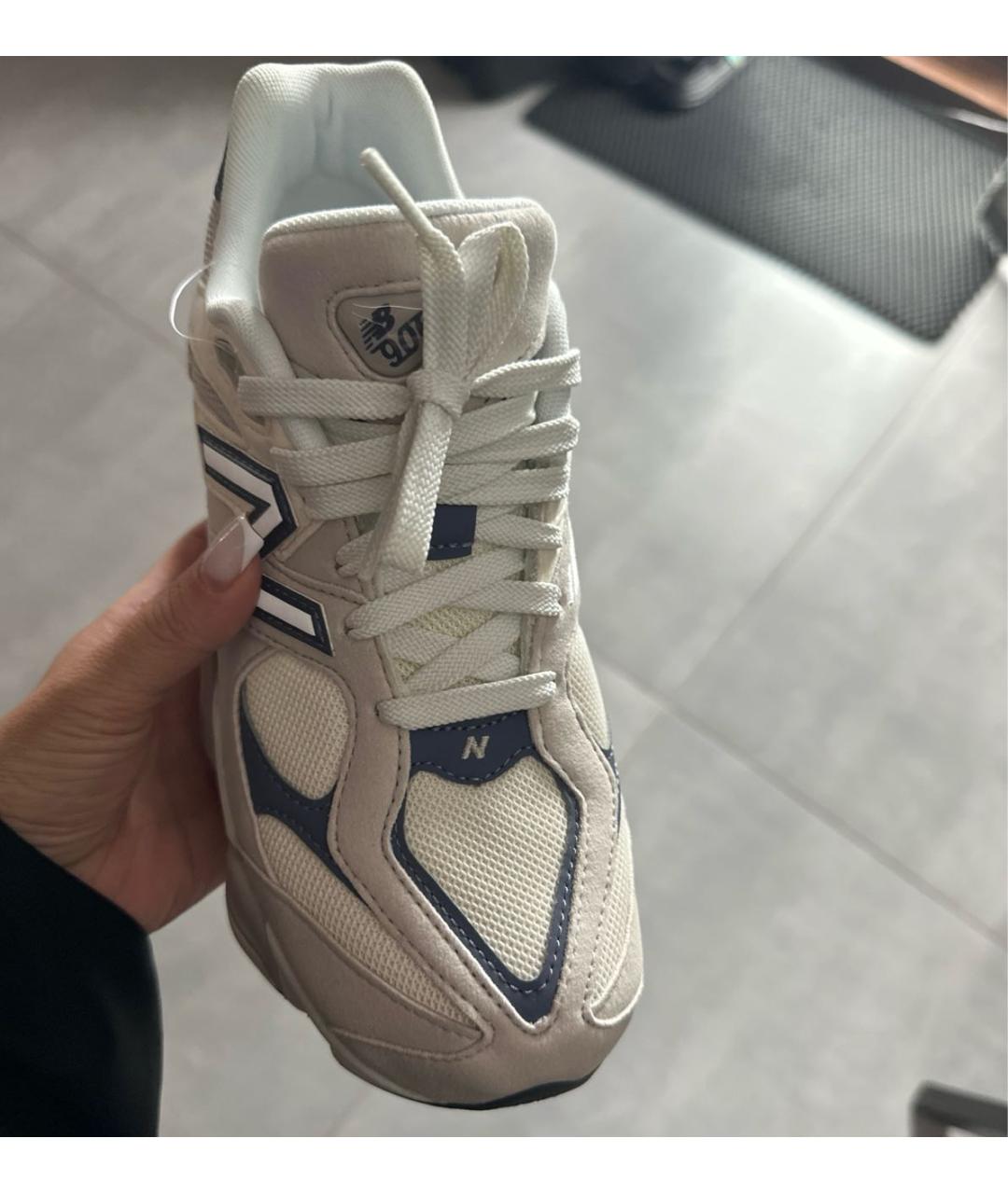 NEW BALANCE Бежевые кроссовки, фото 4