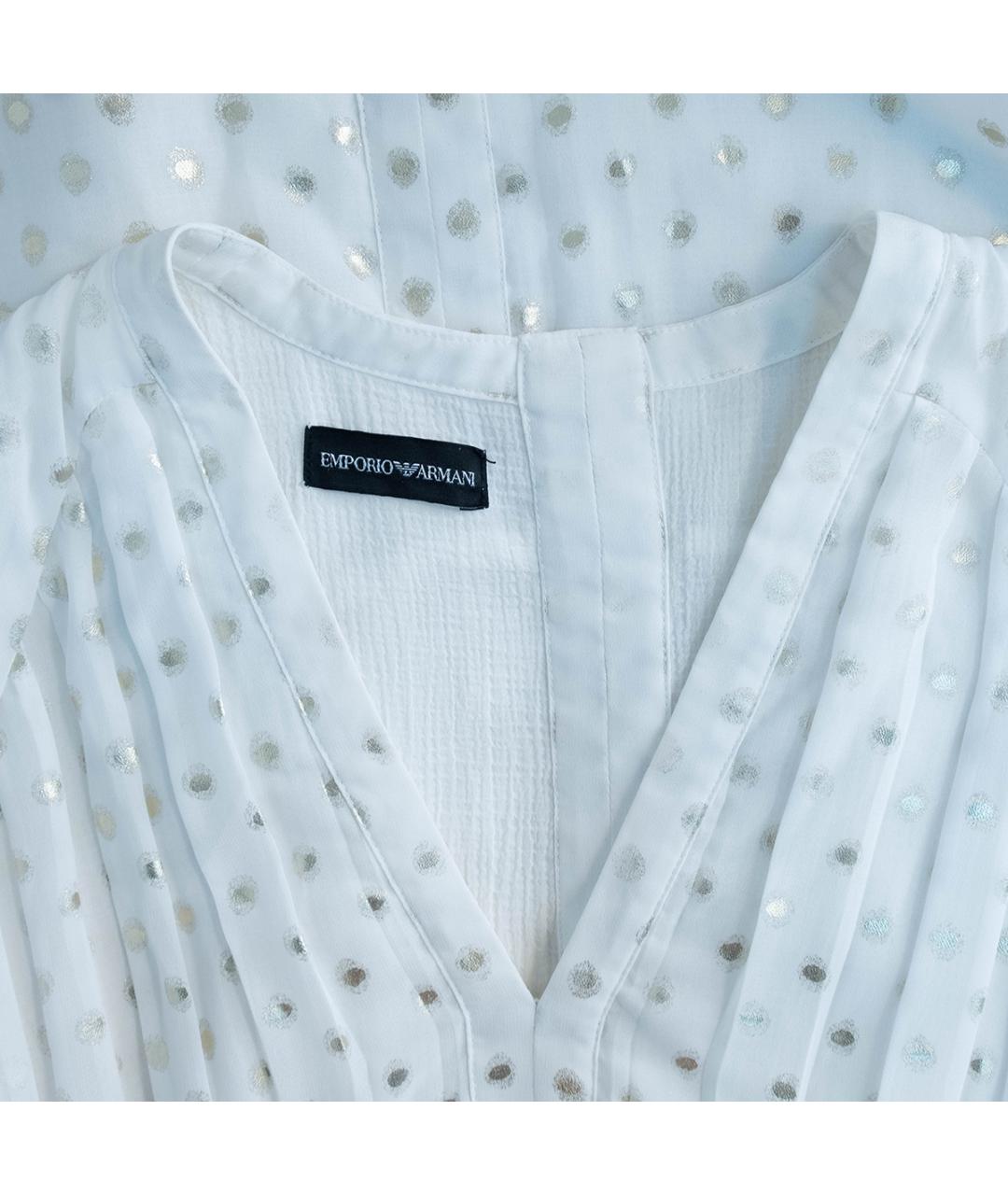 EMPORIO ARMANI Белое повседневное платье, фото 3