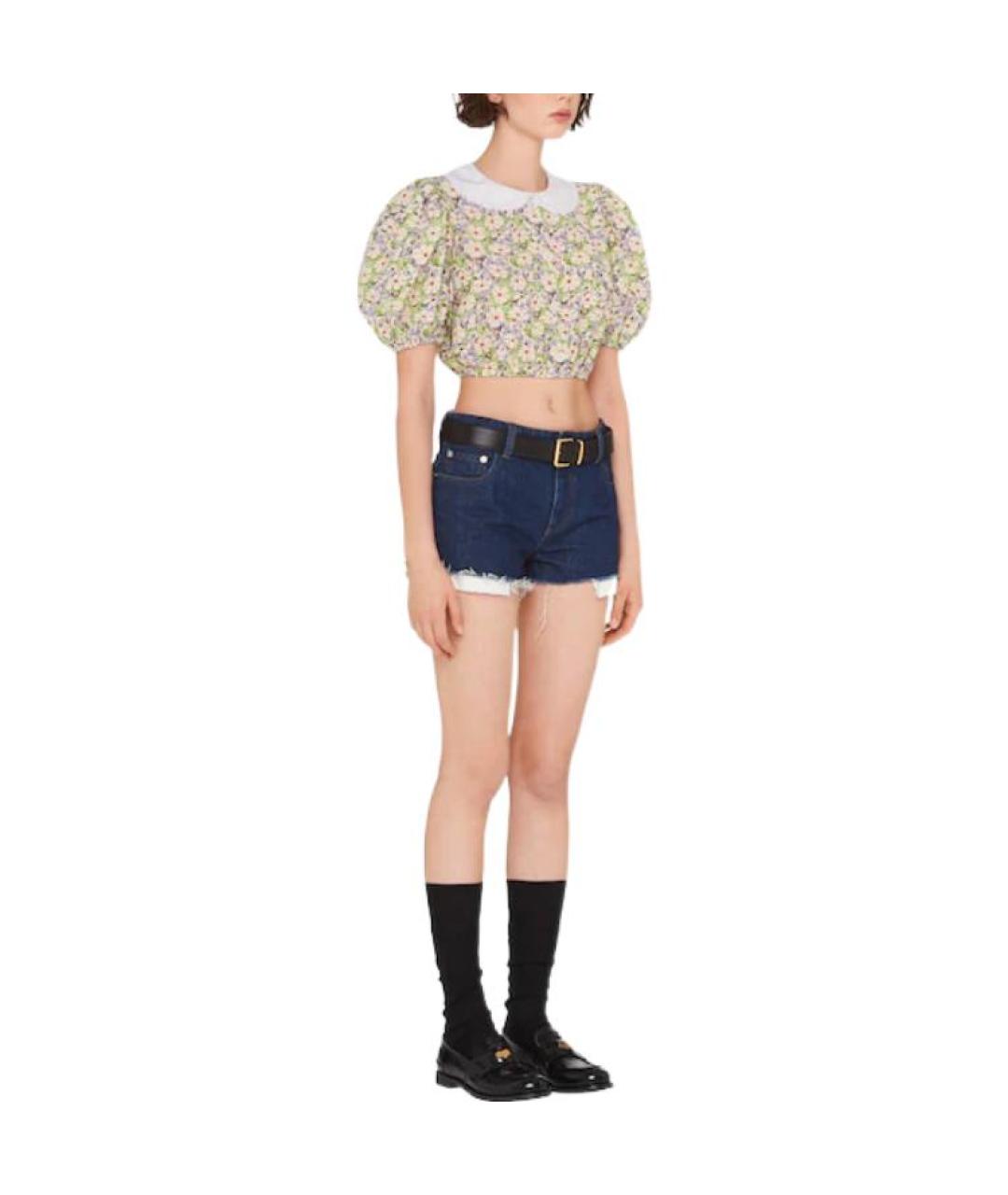 MIU MIU Мульти футболка, фото 3