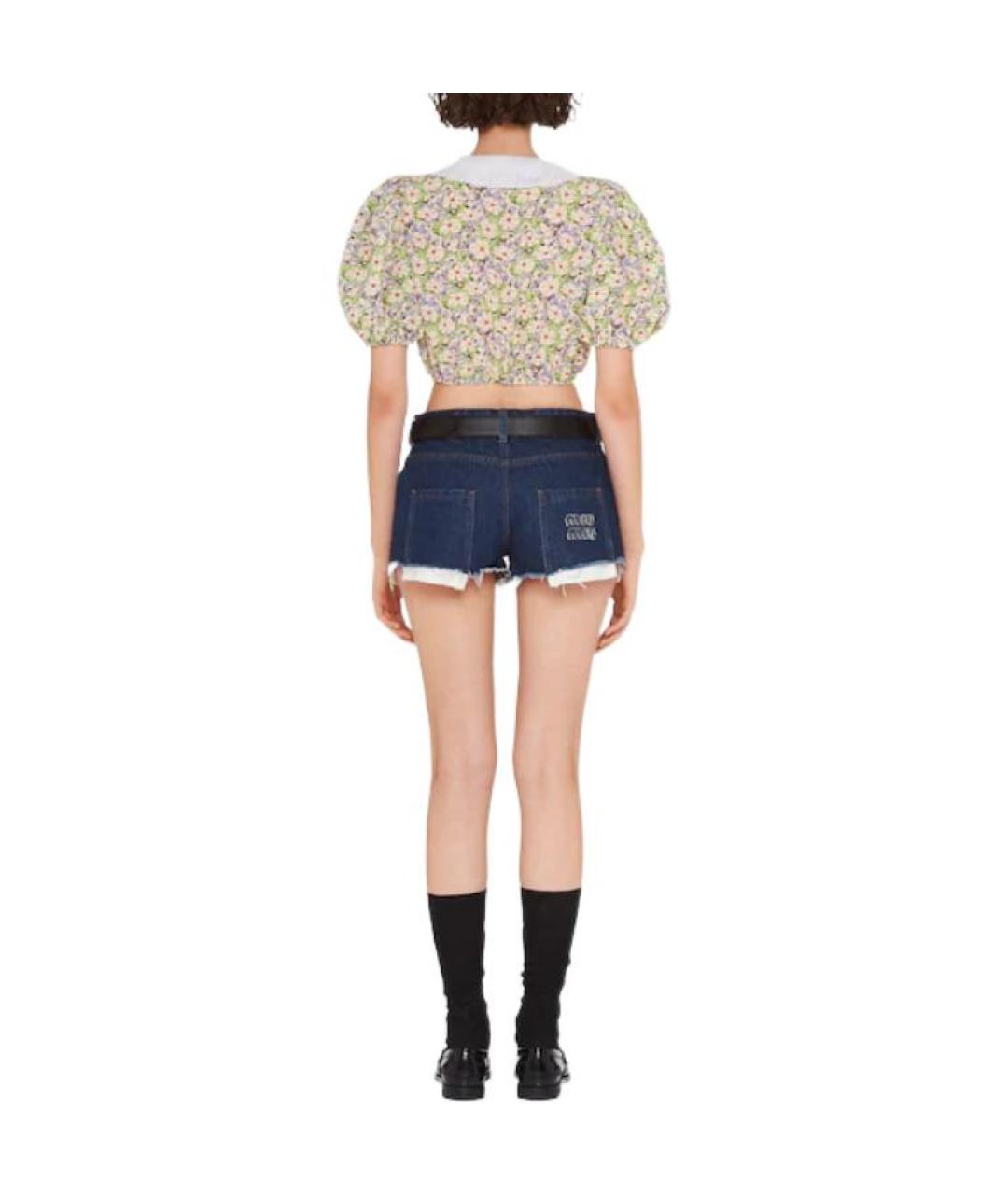 MIU MIU Мульти футболка, фото 4