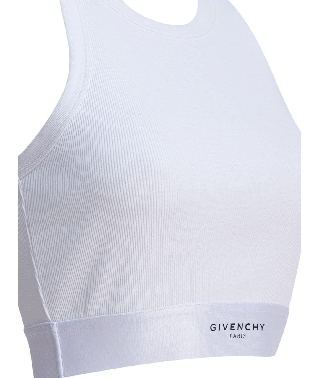 GIVENCHY Белая хлопковая майка, фото 4