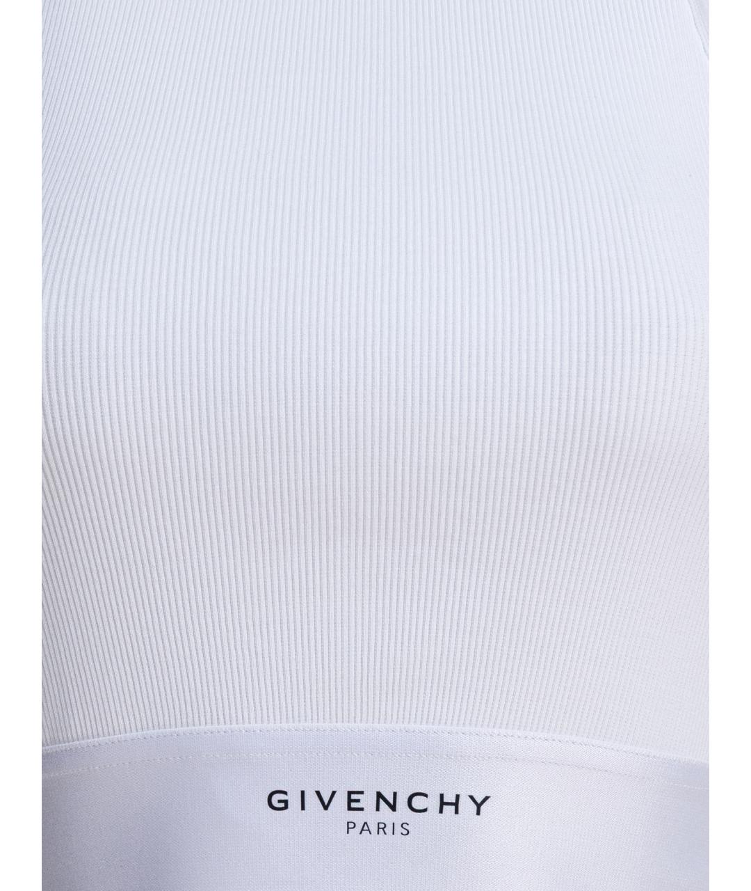 GIVENCHY Белая хлопковая майка, фото 3