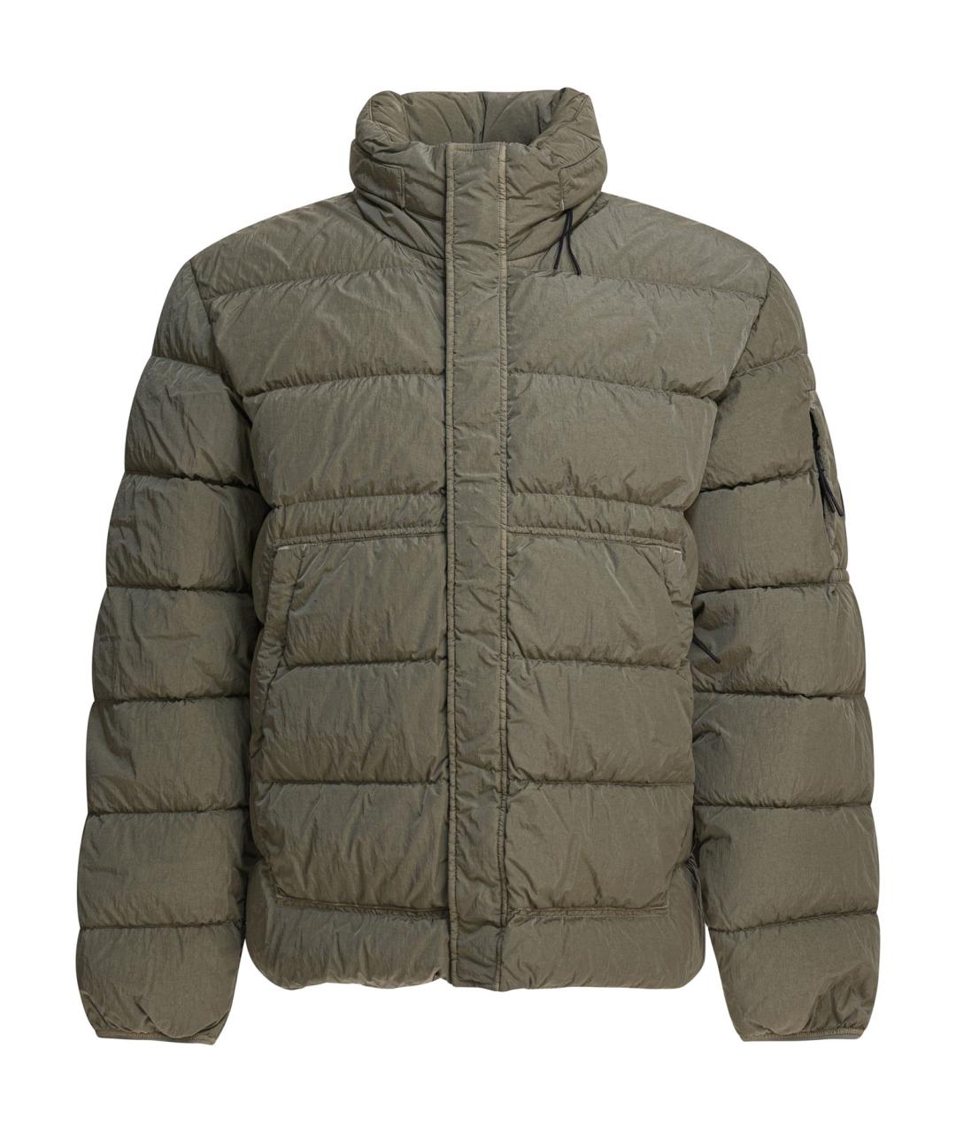 CP COMPANY Хаки полиамидовый пуховик, фото 1